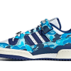 Adidas Forum 84 Low Bape 30th Anniversary Blue Camo