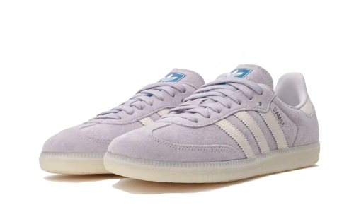 Alternative view of Adidas Samba OG Silver Dawn Chalk White