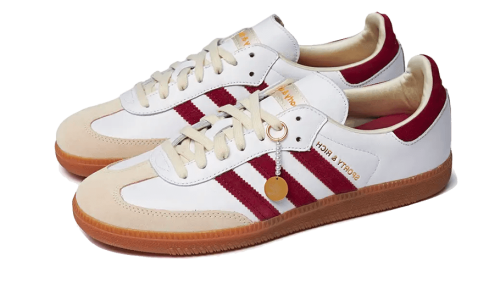 Alternative view of Adidas Samba OG Sporty & Rich White Core Burgundy