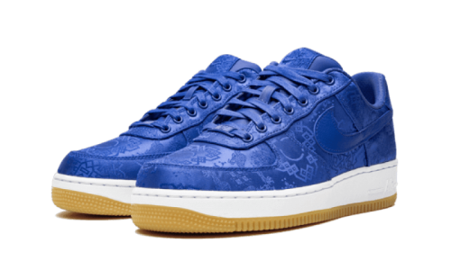 Alternative view of Nike Air Force 1 Low Clot Blue Silk
