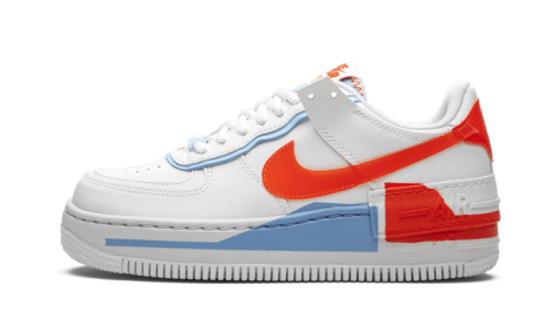 Nike Air Force 1 Shadow Summit White Team Orange