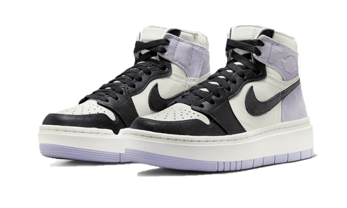 Alternative view of Air Jordan 1 Elevate High Light Lilac Black Toe