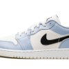 Air Jordan 1 Low Ice Blue Black