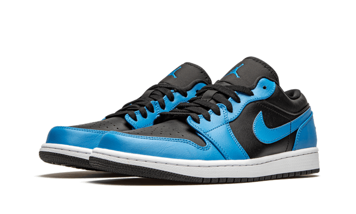 Air Jordan 1 Low Laser Blue Black - Image 2
