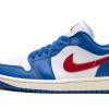 Air Jordan 1 Low Sport Blue Gym Red