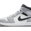 Air Jordan 1 Mid Light Smoke Grey Anthracite