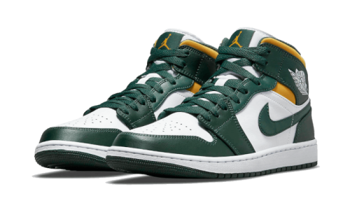 Alternative view of Air Jordan 1 Mid Sonics