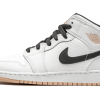 Air Jordan 1 Mid White Arctic Orange