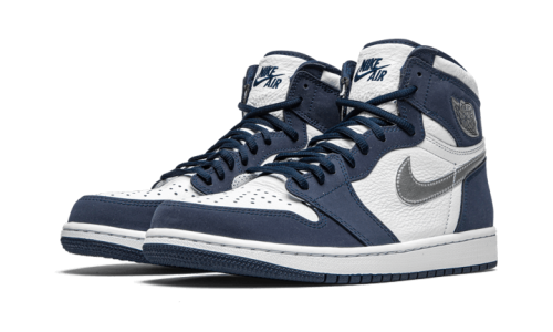 Alternative view of Air Jordan 1 Retro High Midnight Navy (2020)
