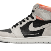 Air Jordan 1 Retro High Neutral Grey Hyper Crimson