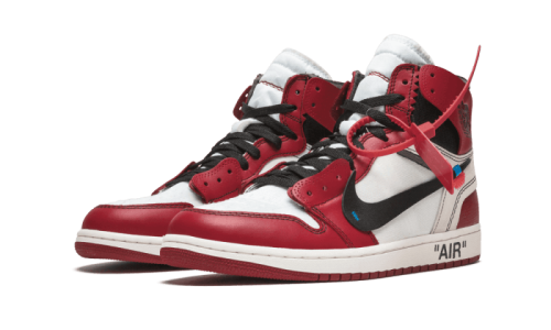 Alternative view of Air Jordan 1 Retro High Off-White Chicago "The Ten"