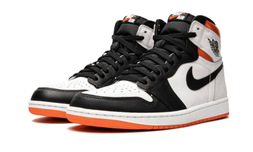 Alternative view of Air Jordan 1 Retro High OG Electro Orange