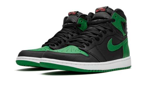 Alternative view of Air Jordan 1 Retro High OG Pine Green Black
