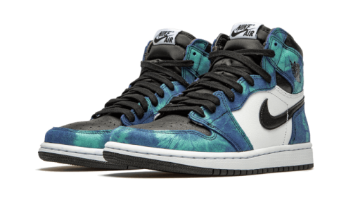 Alternative view of Air Jordan 1 Retro High Tie Dye