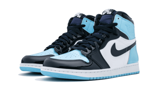 Alternative view of Air Jordan 1 Retro High UNC Patent