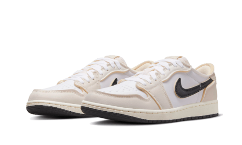Alternative view of Air Jordan 1 Retro Low OG EX Coconut Milk
