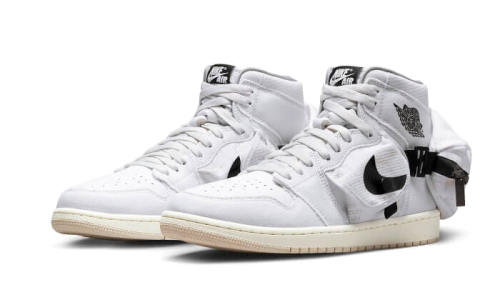 Alternative view of Air Jordan 1 High OG Utility White Black
