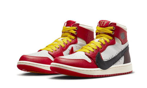 Alternative view of Air Jordan 1 Zoom CMFT 2 Teyana Taylor A Rose From Harlem