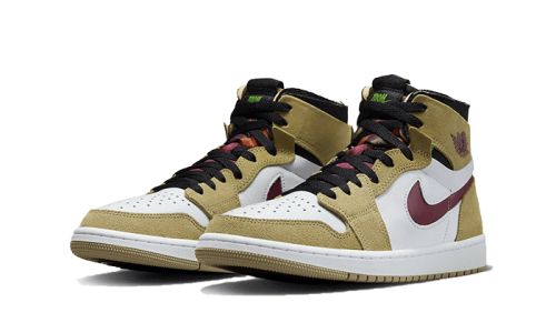 Alternative view of Air Jordan 1 Zoom CMFT Neutral Olive