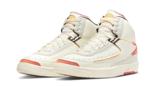 Alternative view of Air Jordan 2 Retro SP Maison Château Rouge United Youth National