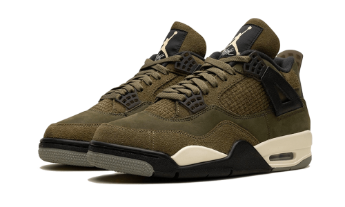 Alternative view of Air Jordan 4 Retro SE Craft Medium Olive
