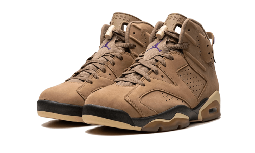 Alternative view of Air Jordan 6 Retro Gore-Tex Brown Kelp