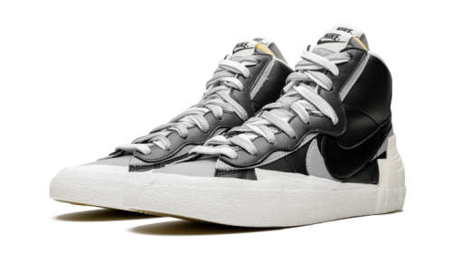 Alternative view of Nike Blazer Mid Sacai Black Grey