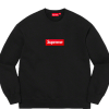 Supreme Box Logo Crewneck Black