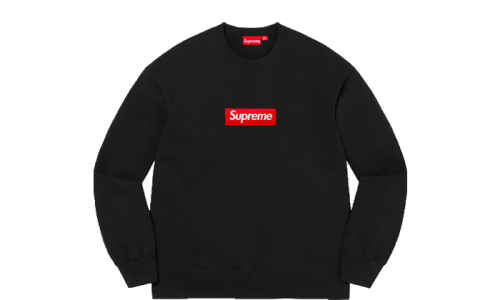 Supreme Box Logo Crewneck Black