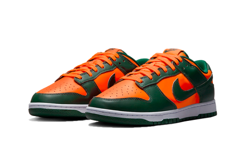 Alternative view of Nike Dunk Low Retro Miami Hurricanes