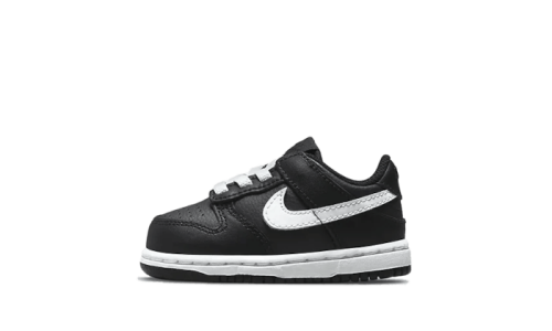 Nike Dunk Low Black White (2022) Bébé (TD)