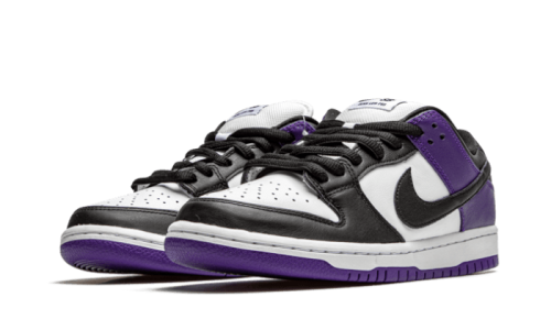 Alternative view of Nike Dunk SB Low Court Purple