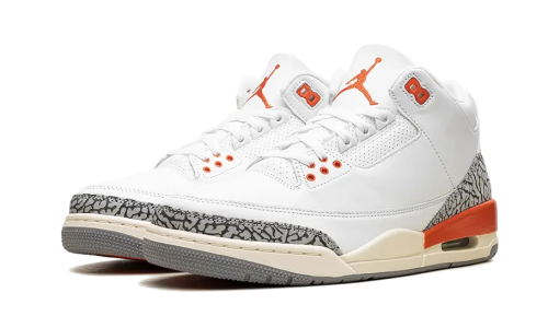 Alternative view of Air Jordan 3 Georgia Peach