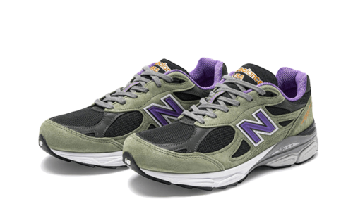 Alternative view of New Balance 990 V3 Olive Leaf