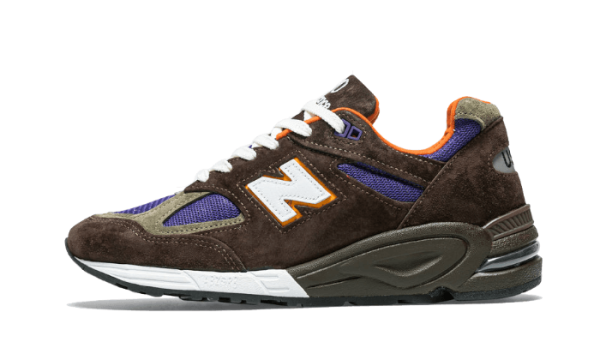 New Balance 990 V2 Made In Usa Brown Purple