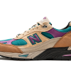 New Balance 991 Made In UK Palace Brown Teal