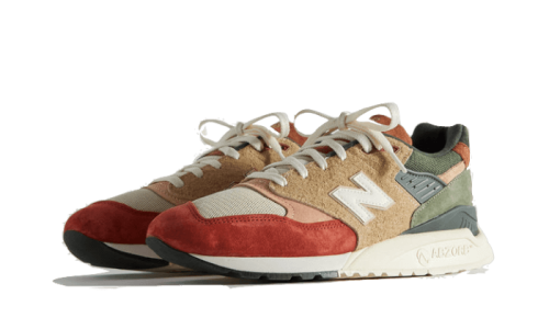 Alternative view of New Balance 998 Ronnie Fieg & Frank Lloyd Wright Foundation Broadacre City Chutney