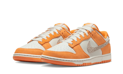 Alternative view of Nike Dunk Low AS Safari Swoosh Kumquat