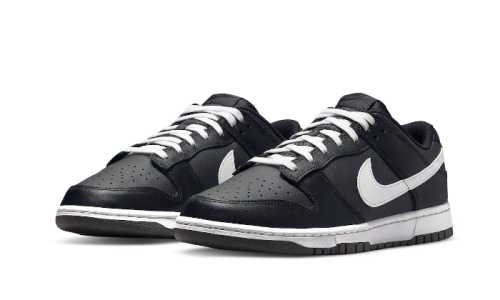 Alternative view of Nike Dunk Low Black White (2022)