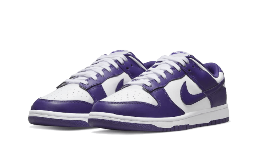 Alternative view of Nike Dunk Low Court Purple (2022)