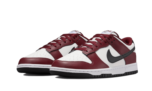 Alternative view of Nike Dunk Low Dark Team Red Black