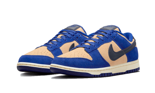Alternative view of Nike Dunk Low LX Blue Suede