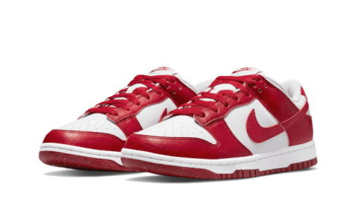 Alternative view of Nike Dunk Low Next Nature Gym Red