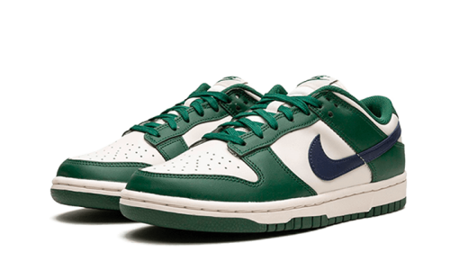 Alternative view of Nike Dunk Low Retro Gorge Green Midnight Navy