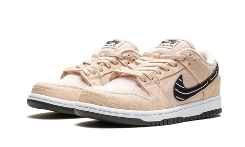 Alternative view of Nike SB Dunk Low Albino & Preto