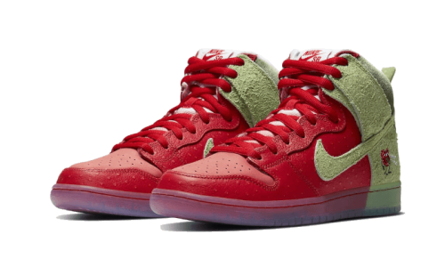 Alternative view of Nike SB Dunk High Pro QS Strawberry Cough