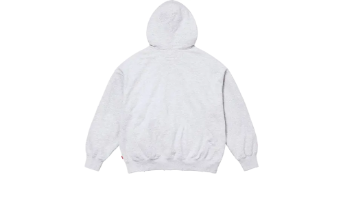 Alternative view of Supreme MM6 Maison Margiela Zip Up Hooded Sweatshirt Ash Grey