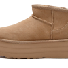 UGG Classic Ultra Mini Platform Boot Mustard Seed