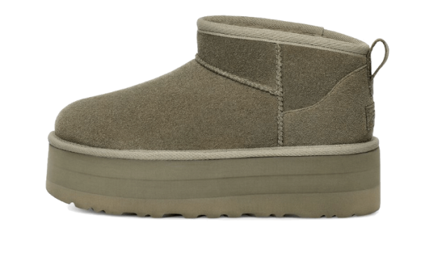 UGG Classic Ultra Mini Platform Moss Green